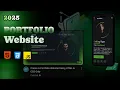 Build Responsive Portfolio Website with HTML CSS JavaScript Hindi Tutorial Inspired by codehal