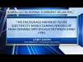 Carroll Electric responds to emergency declaration