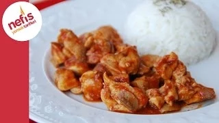 Beşamel Soslu Tavuk nasıl yapılır? Tavuklu yemek tarifleri videoları izleyin. Kadınca Tarifler kanal. 