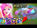 Why Seraphine is now the Most Broken champion in League of Legends THIS IS 100 UNFAIR
