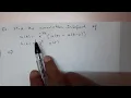 Convolutional Integral examples 3