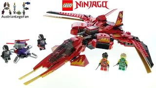 LEGO Ninjago 71704 Kai Fighter - Lego Speed Build Review