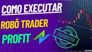 Tutorial Como configurar o ROBÔ TRADER no Profit | CLUBE DO ROBÔ TRADER #2