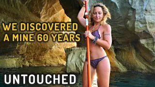 Sailing to an Abandoned Mine [Ep.21] 60 Years Untouched – URBEX Milos Greece – Sailing SV CUBA