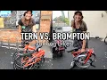 Brompton vs Tern folding bike - Which is the Best