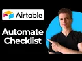 How To Automate Project Checklists In Airtable Step-By-Step