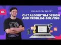 CH 7 Algorithm design and problem-solving cont P2 THEORY Flowcharts Tracing