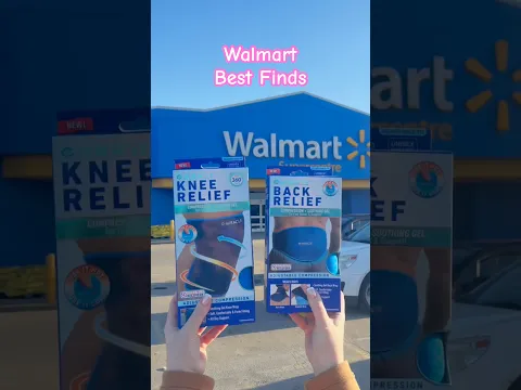 Walmart Best Finds! #miraclebackrelief #miraclekneerelief #walmart #walmatrfinds #ad #painreliever
