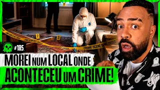 PASSADO SOMBRIO: PESSOAS QUE MORAM EM LOCAL DE CRIME | LendaCast Solo #104