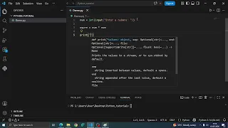 Python Program to Find Square of a Number Beginner Python Tutorial