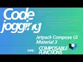 Kotlin With Jetpack Compose Ui And Material 3 Composable Functions