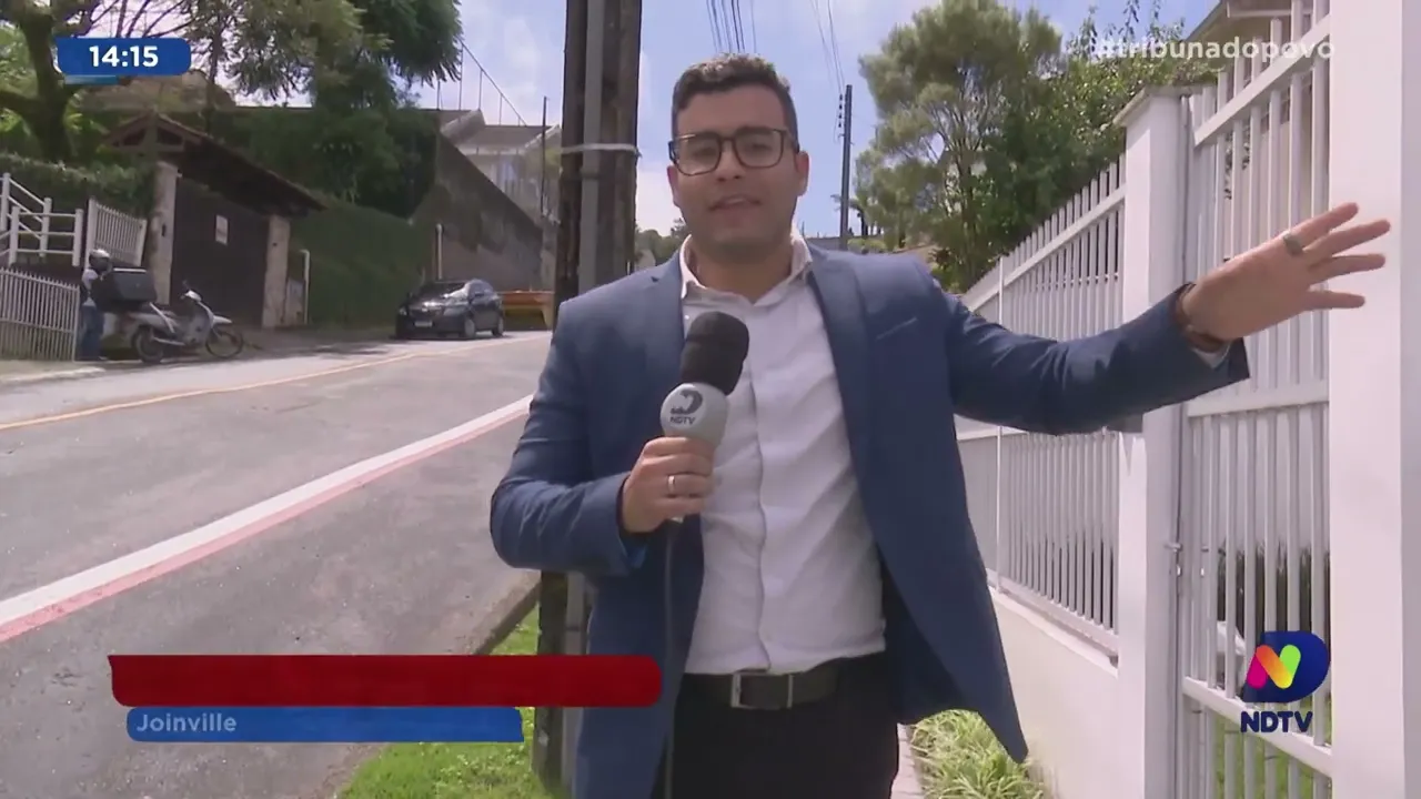 Câmeras flagraram tudo: casa é invadida em Joinville e agora polícia busca por suspeitos