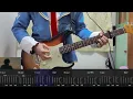 [TAB譜] あたらよ「ツキノフネ」暗殺教室第１期再放送ED 杭州草莓音乐节 ver. Guitar cover