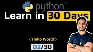Python for Data Engineers Data Analysts - Day 2 Learn Python from Scratch with Exercises 30