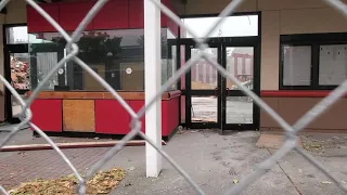 Quick glimpse of the demolition of a Movie Theater in Federal Way WA