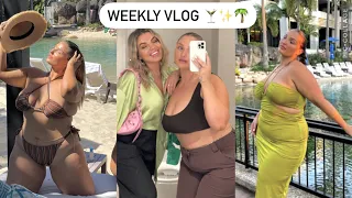 WEEKLY VLOG / Weekend stay cay + DIY belly chains + Makeup tutorial