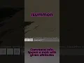 How to use the summon command in Minecraft Bedrock