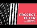 Project Euler Problem 1 Solution in C