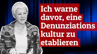 Ich warne davor, eine Denunziationskultur zu etablieren ǀ Gabriele Krone-Schmalz