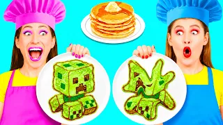 Tantangan Seni Pancake | Trik Dapur Lucu BaRaFun Challenge