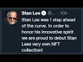 They Promoted NTFs On Stan Lees Twitter
