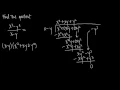 dividing multivariable polynomials KristaKingMath