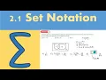 2 1 Set Notation STATISTICS AND MECHANICS 2 - Chapter 2 Conditional probability