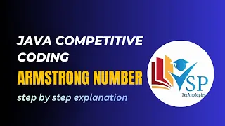 Armstrong Number Program in Java Placement Coding Question