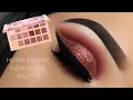 GLITTER GLAM || HUDA BEAUTY NEW NUDE PALETTE