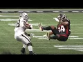 Josh Jacobs Sends Falcons Defender Flying w MASSIVE Truck