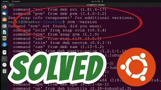 Command nvm not found SOLVED in Ubuntu Linux When Installing Node JS