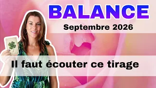 BALANCE ♎ Septembre 2026 :LA NUIT PORTE CONSEIL   :)