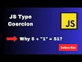 JavaScript Type Coercion Explained Simply Beginner Friendly JS Tutorial