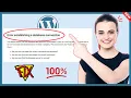 How to fix Error Establishing Database Connection in WordPress 2026 Full Guide