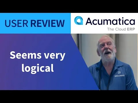 Thumbnail for Stephen Raatz from Brilliance talks from an Accounts Receivable Perspective | Acumatica Review