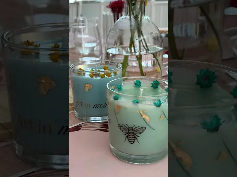 Oficina de velas: fazendo nossa primeira vela aromática