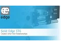 Solid Edge ST6 - Create Inter-Part Relationships
