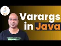 3 Java Tutorial Varargs