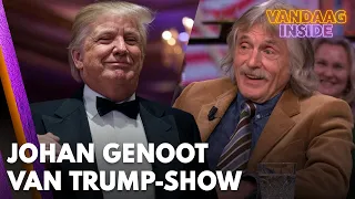 Johan genoot van Trump-show: 'Vooral van de zure gezichten bij de democraten | VANDAAG INSIDE