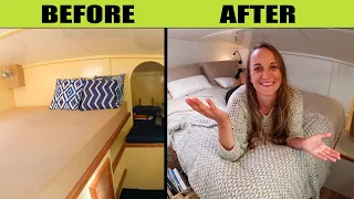 DIY CATAMARAN REFIT – Before & After (Sailing Popao) Ep.89