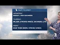 7 Weather Forecast 11 p m Update Wednesday December 16