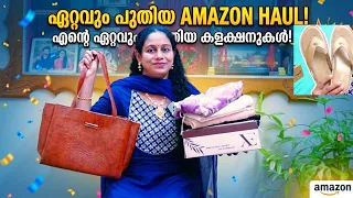 Amazon ൽ നിന്ന് വാങ്ങിയ ഡ്രസ്സും ചെരിപ്പും ബാഗും Amazon Shopping Haul