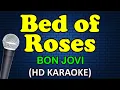 Download Lagu BED OF ROSES - Bon Jovi (HD Karaoke)