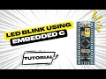 EMBEDDED C LED BLINK STM32 BLUEPILL ENGLISH