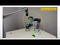 Approximate hand-eye calibration with Tec HALCON stationary 2D camera