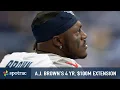 Breaking Down A J Brown s 100M Extension with the Eagles