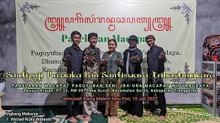 Download Santipuji Purwaka lan Santiswara Trihastungkara PAGELARAN MACAPAT PAGUYUBAN WIDYABUDAYA MP3