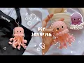 Crochet No-Sew Jellyfish and Octopus Tutorial ocean bag charms