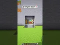 Minecraft Creeper Piston Door