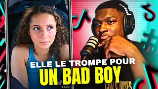 she cheats on him for a bad boy